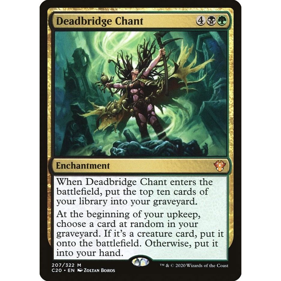 Image for Deadbridge Chant (207) (C20) - Magic: The Gathering