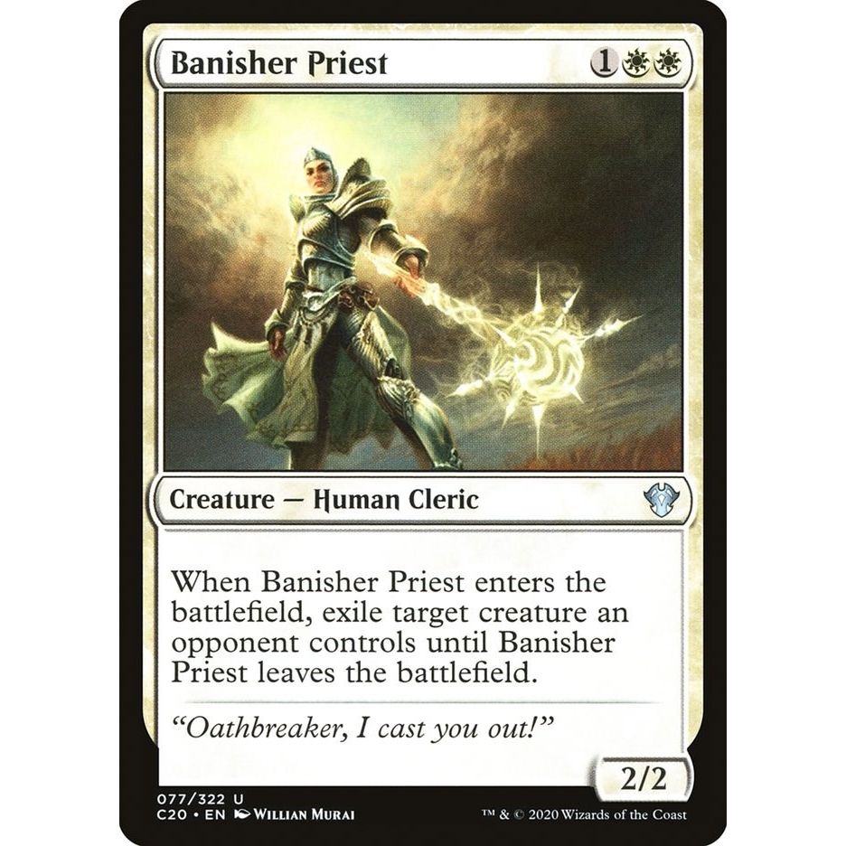 Image for Banisher Priest (77) (C20) - Magic: The Gathering
