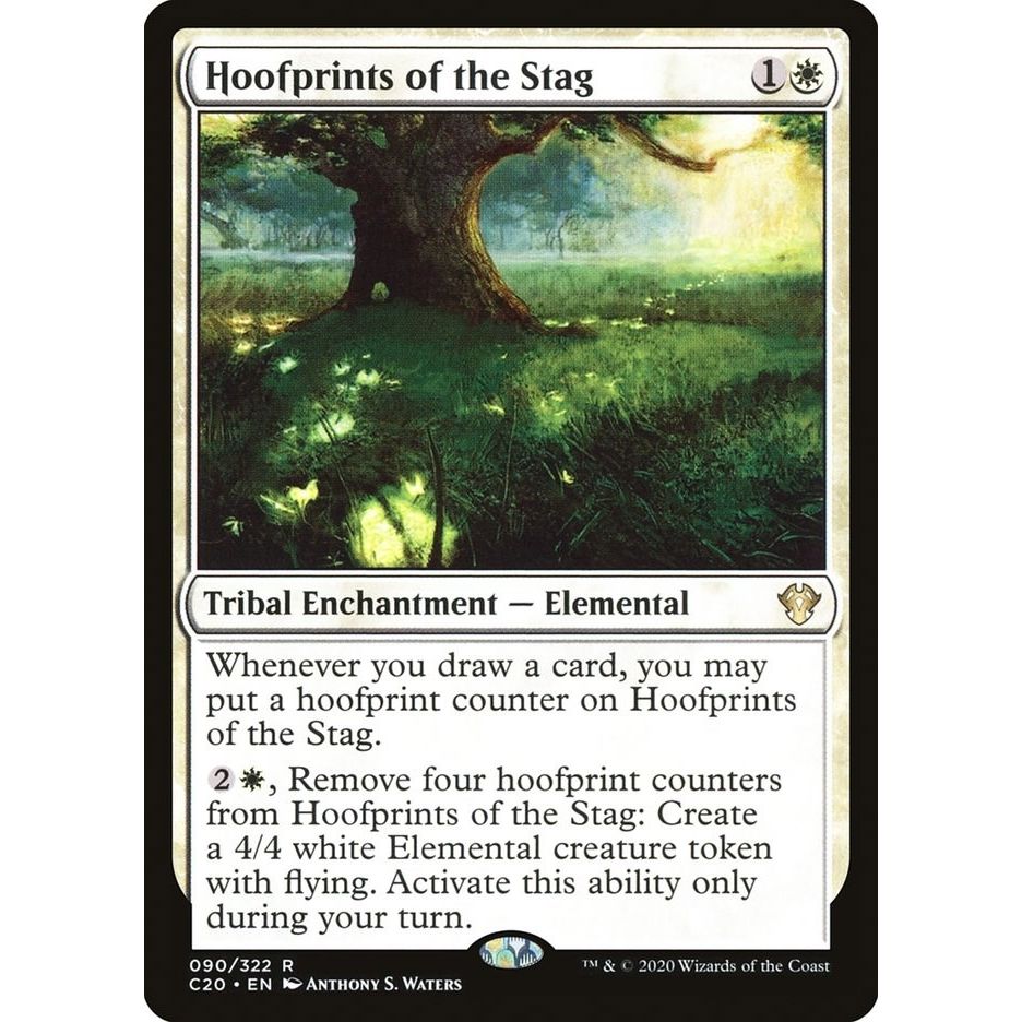 Image for Hoofprints of the Stag (90) (C20) - Magic: The Gathering