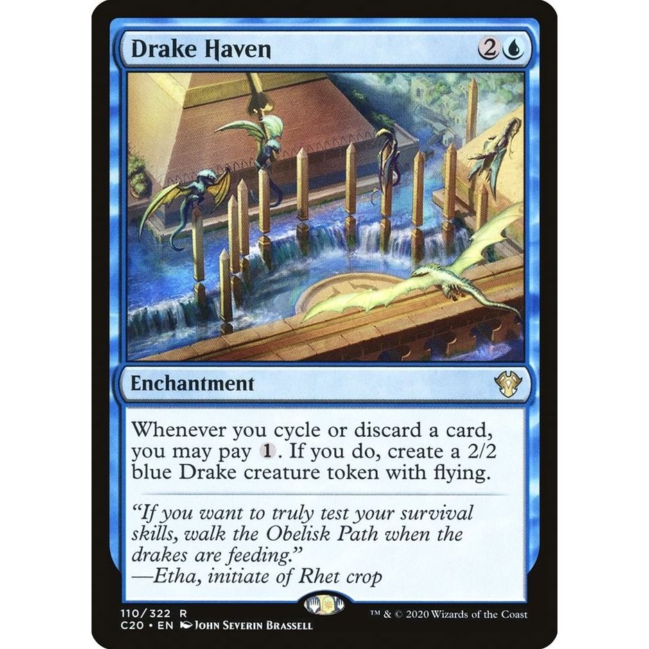 Image for Drake Haven (110) (C20) - Magic: The Gathering