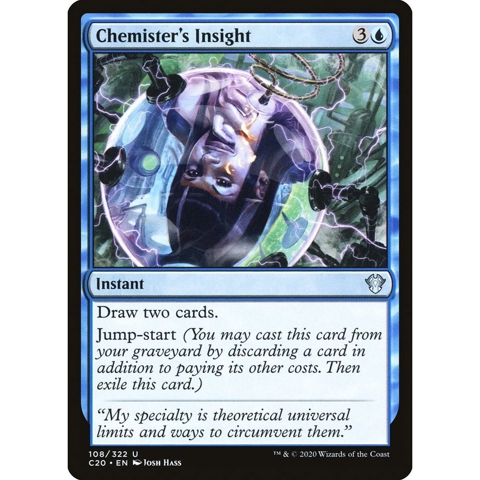 Image for Chemister's Insight (108) (C20) - Magic: The Gathering