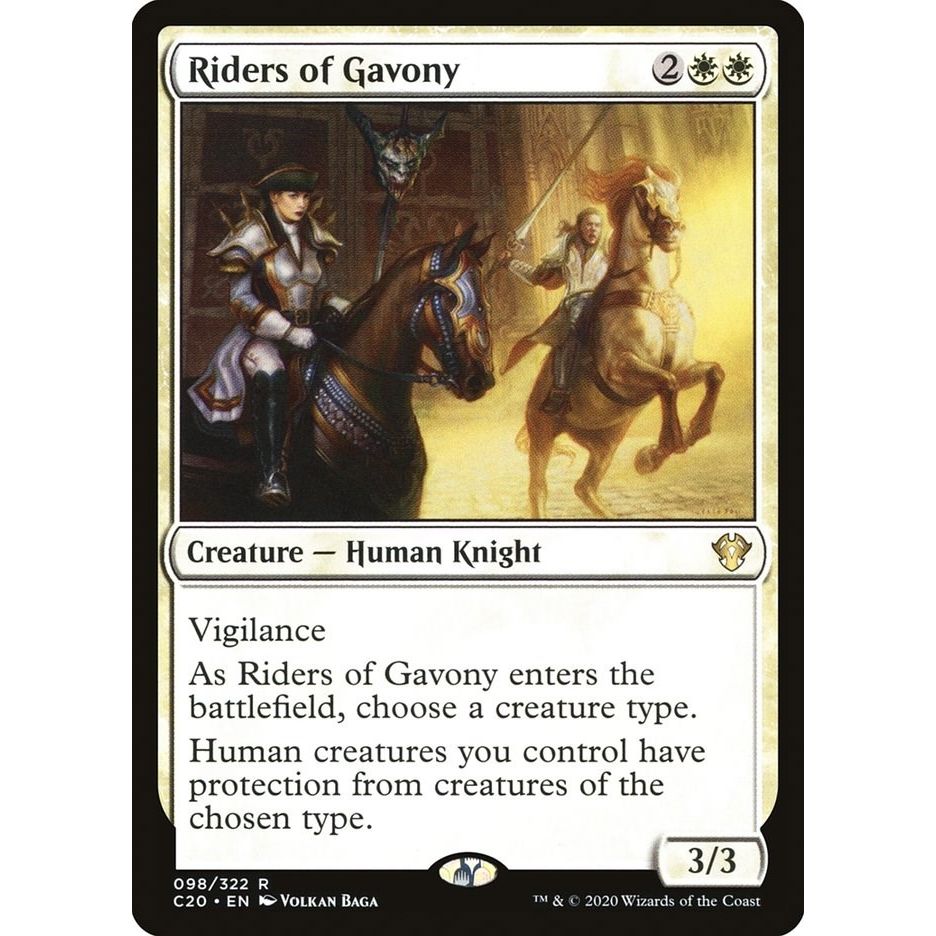 Image for Riders of Gavony (98) (C20) - Magic: The Gathering