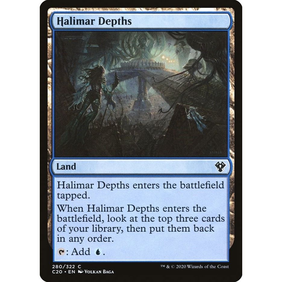 Image for Halimar Depths (280) (C20) - Magic: The Gathering