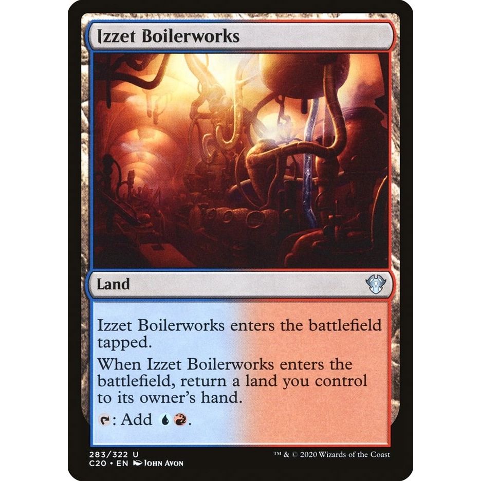 Image for Izzet Boilerworks (283) (C20) - Magic: The Gathering