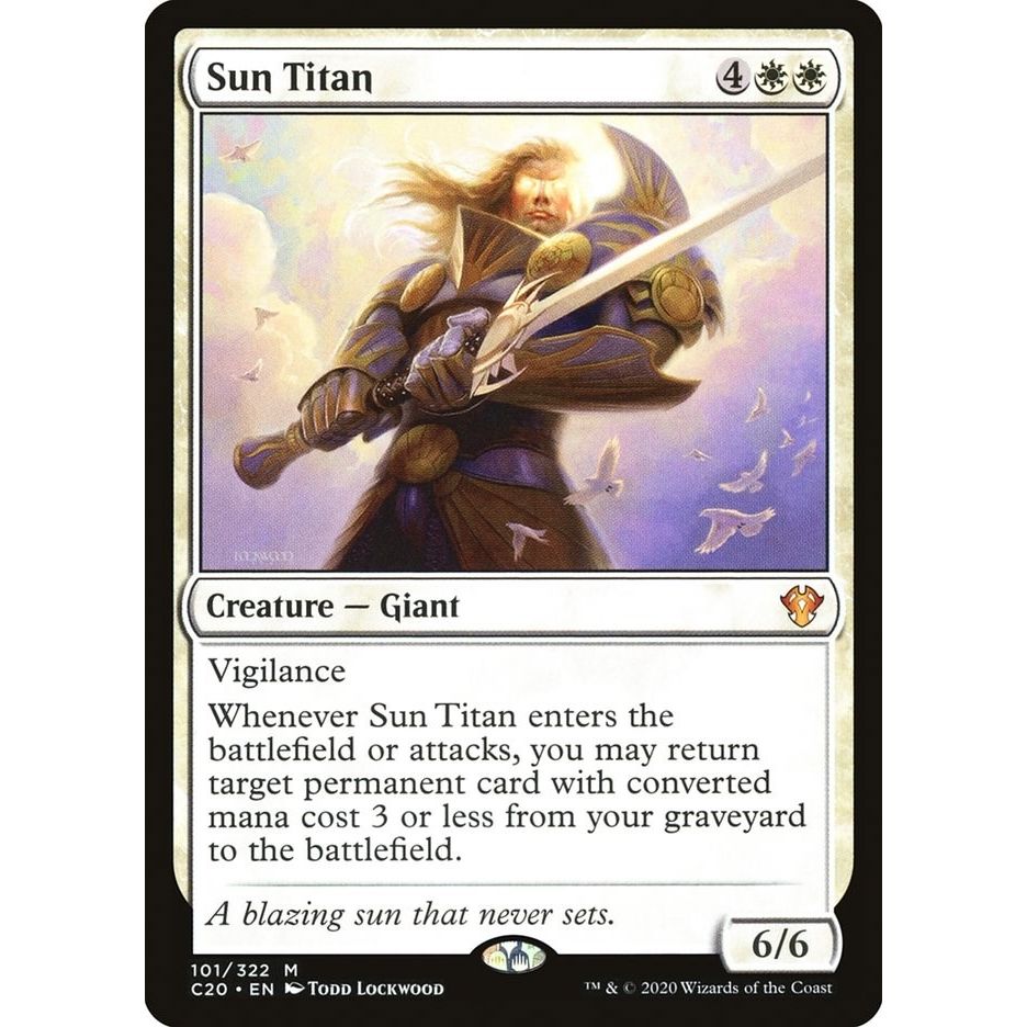 Image for Sun Titan (101) (C20) - Magic: The Gathering