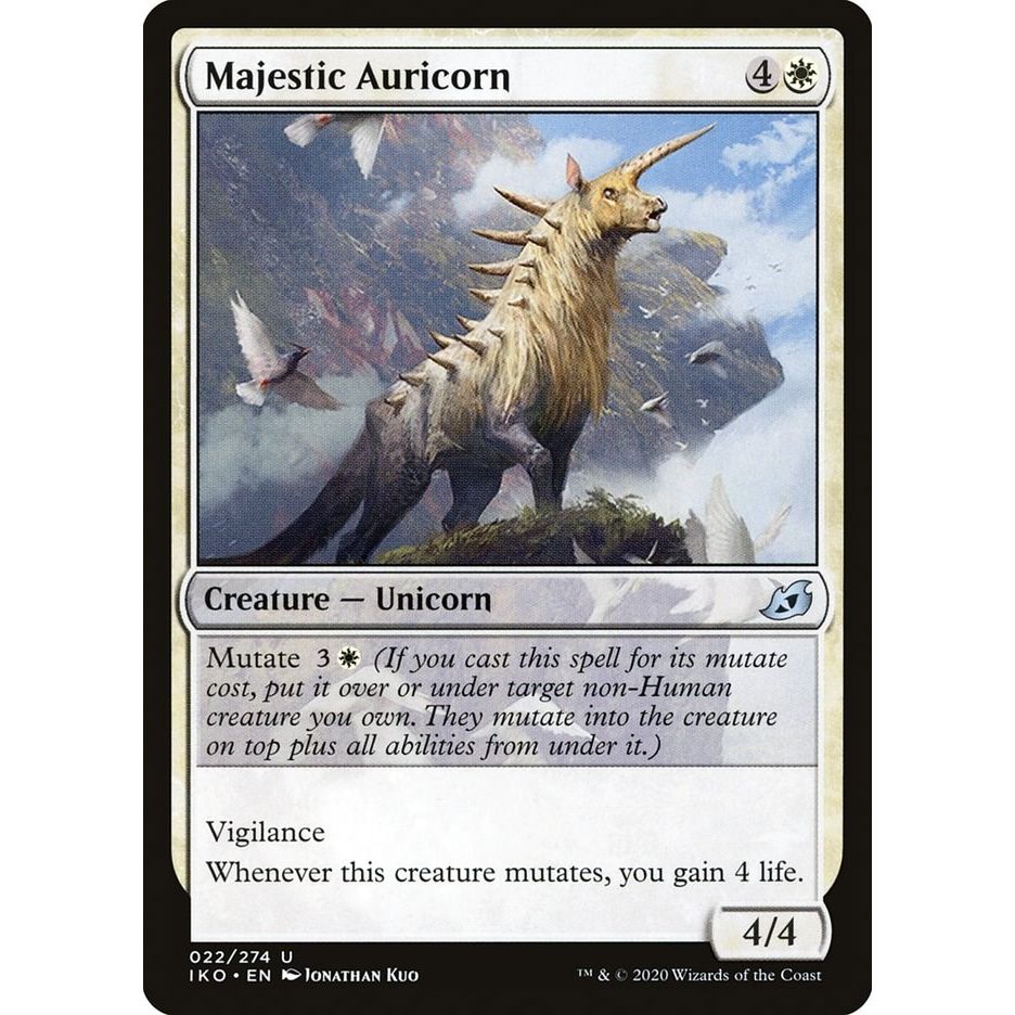 Image for Majestic Auricorn (22) (IKO) - Magic: The Gathering