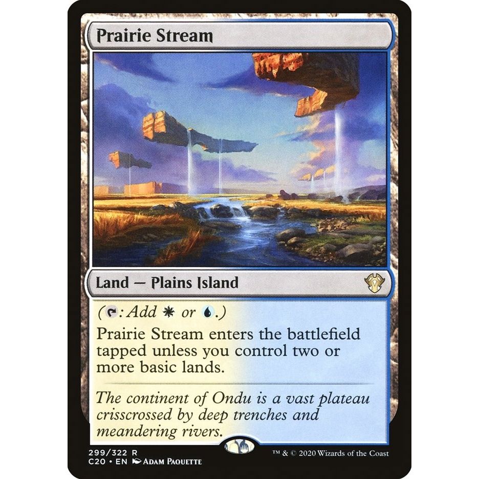 Image for Prairie Stream (299) (C20) - Magic: The Gathering