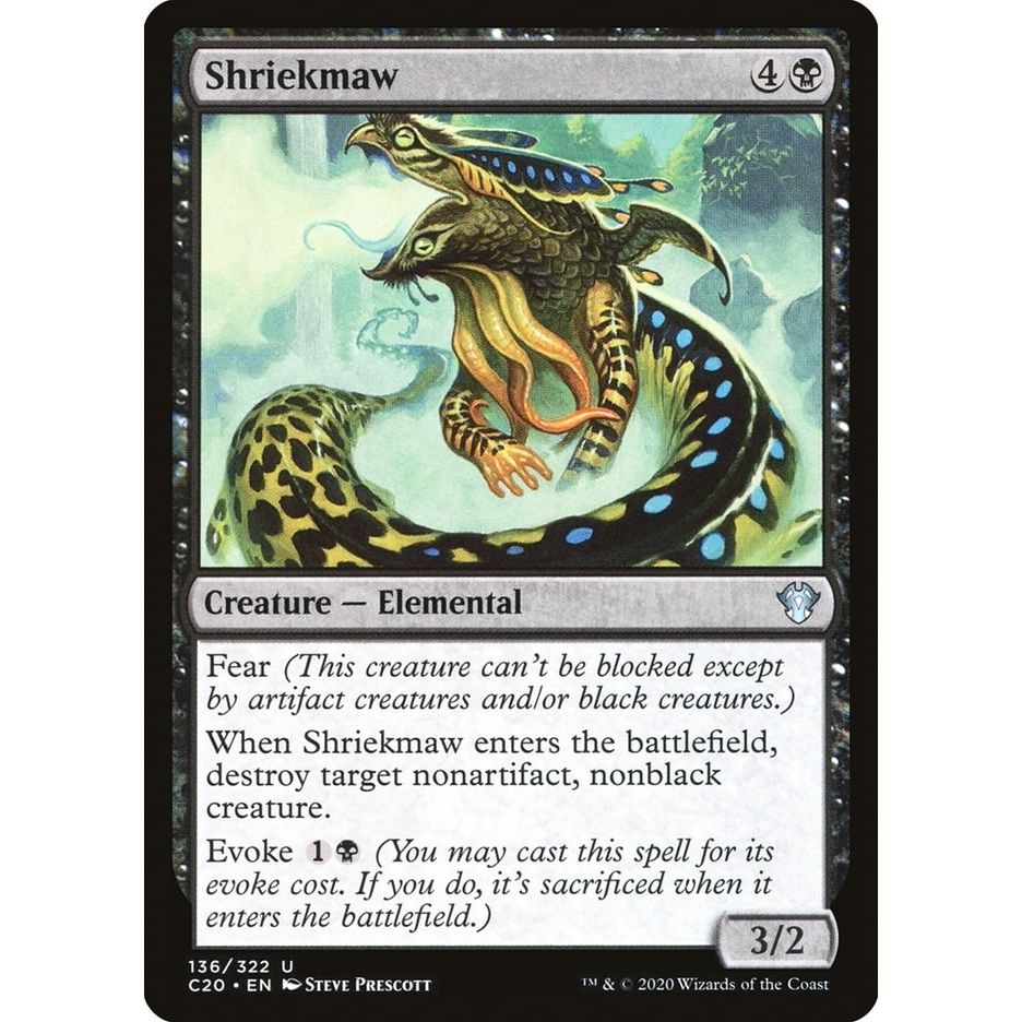 Image for Shriekmaw (136) (C20) - Magic: The Gathering