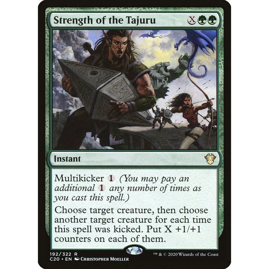 Image for Strength of the Tajuru (192) (C20) - Magic: The Gathering