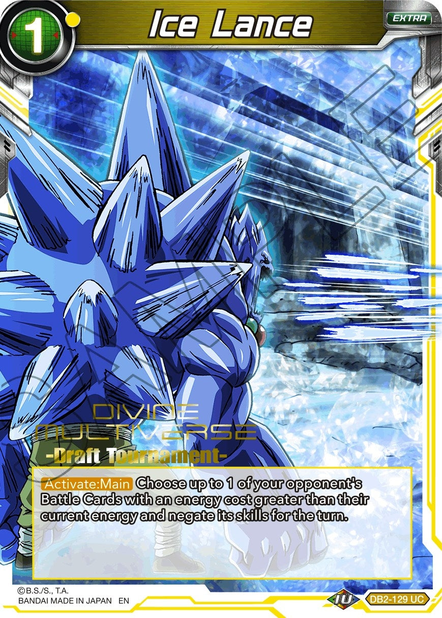 Image for Ice Lance (Divine Multiverse Draft Tournament) (DB2-129) (TPR) - Dragon Ball Super: Masters