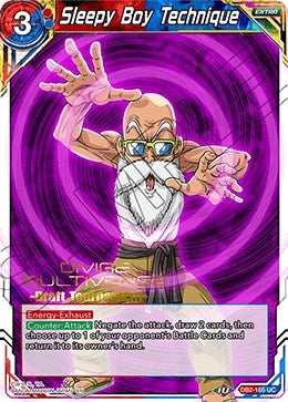 Image for Sleepy Boy Technique (Divine Multiverse Draft Tournament) (DB2-165) (TPR) - Dragon Ball Super: Masters