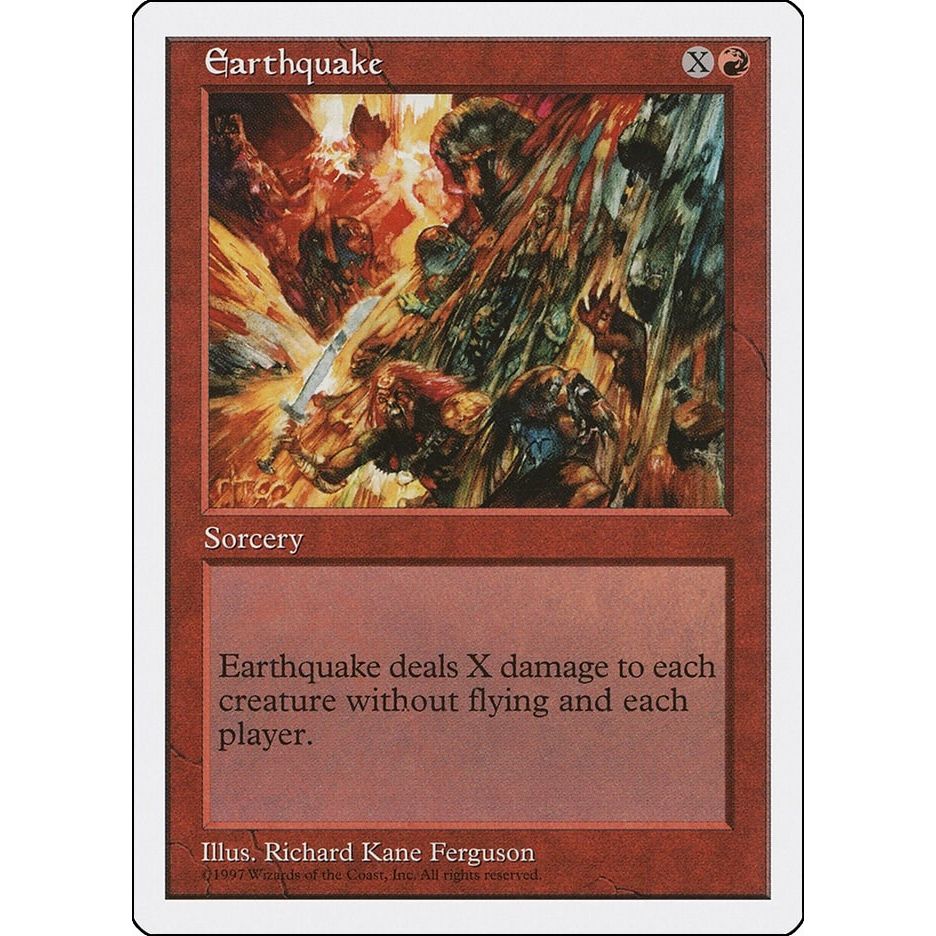 Image for Earthquake (5ED) - Magic: The Gathering