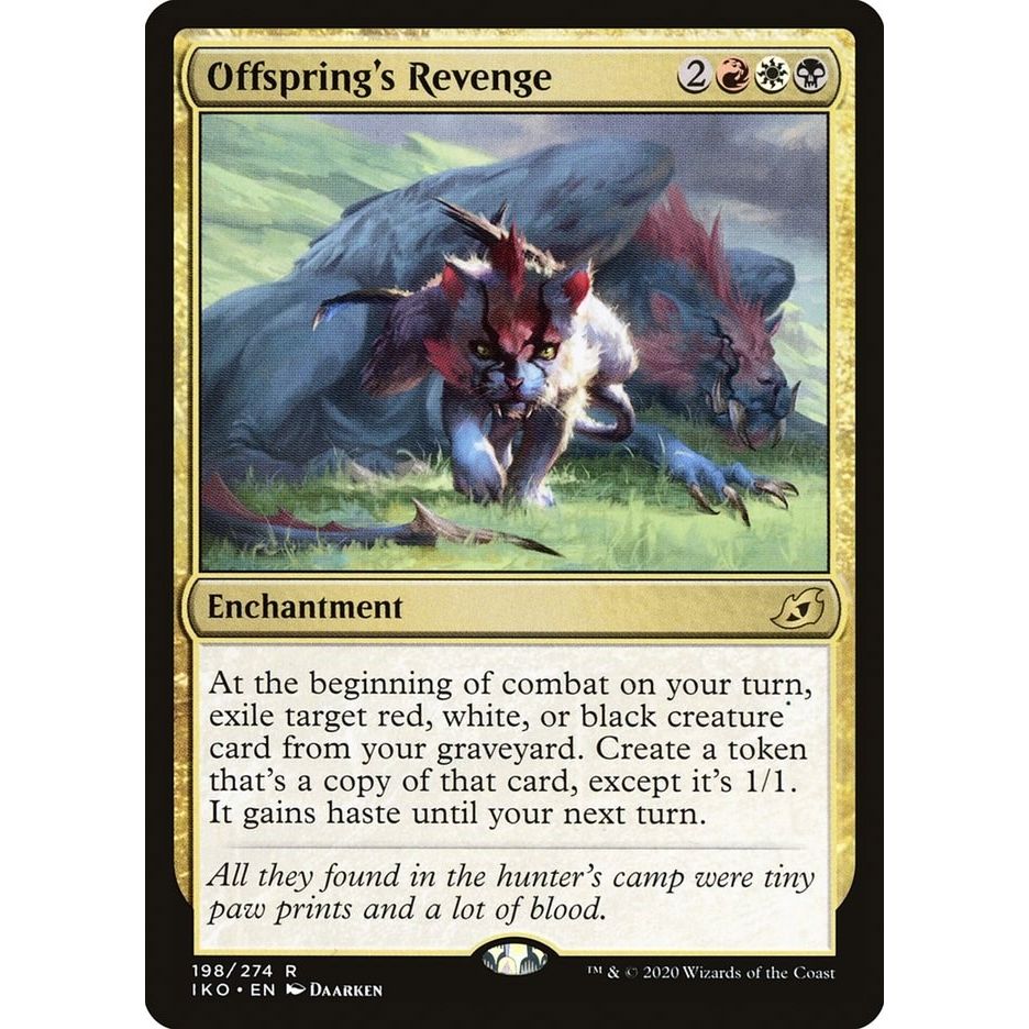 Image for Offspring's Revenge (198) (IKO) - Magic: The Gathering