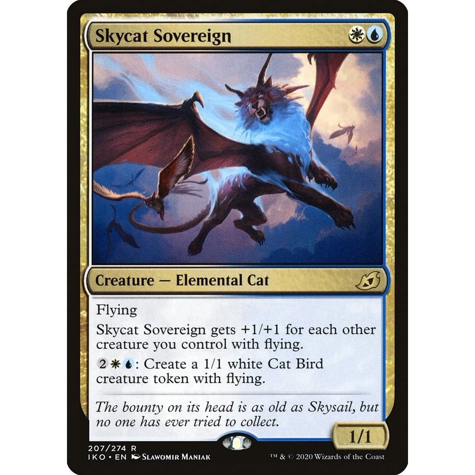 Image for Skycat Sovereign (207) (IKO) - Magic: The Gathering