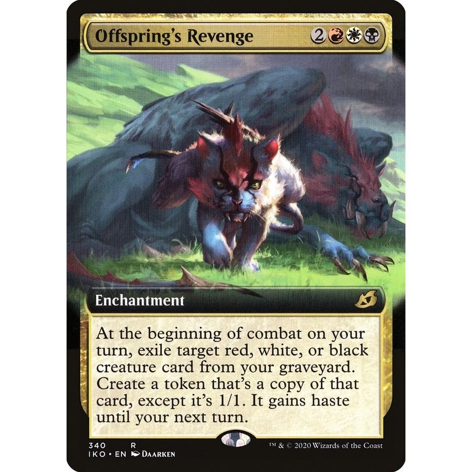 Image for Offspring's Revenge (Extended Art) (340) (IKO) - Magic: The Gathering