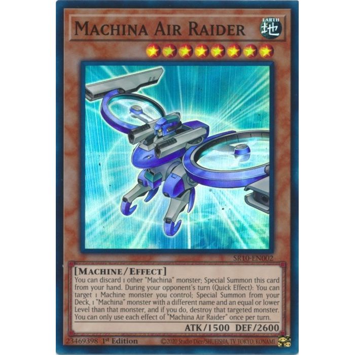 Image for Machina Air Raider (SR10-EN002) (SR10) - YuGiOh