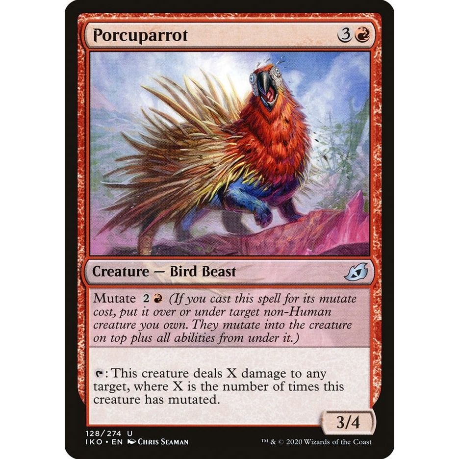 Image for Porcuparrot (128) (IKO) - Magic: The Gathering