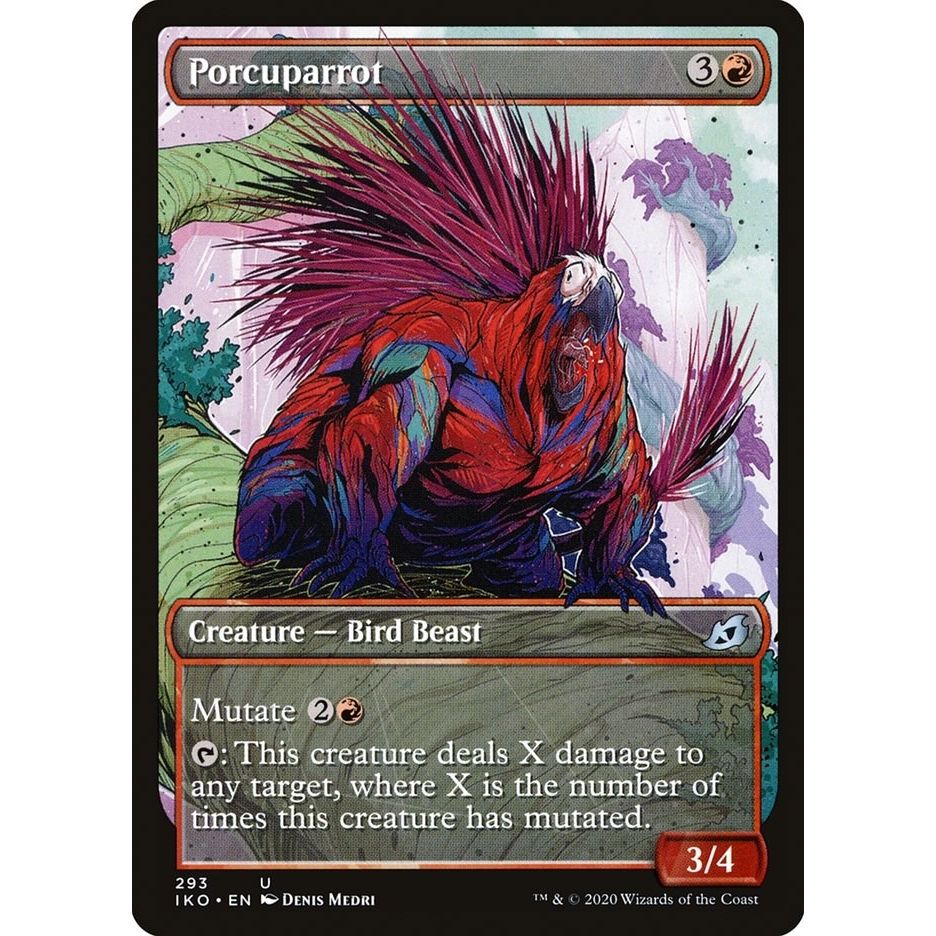 Image for Porcuparrot (Showcase) (293) (IKO) - Magic: The Gathering
