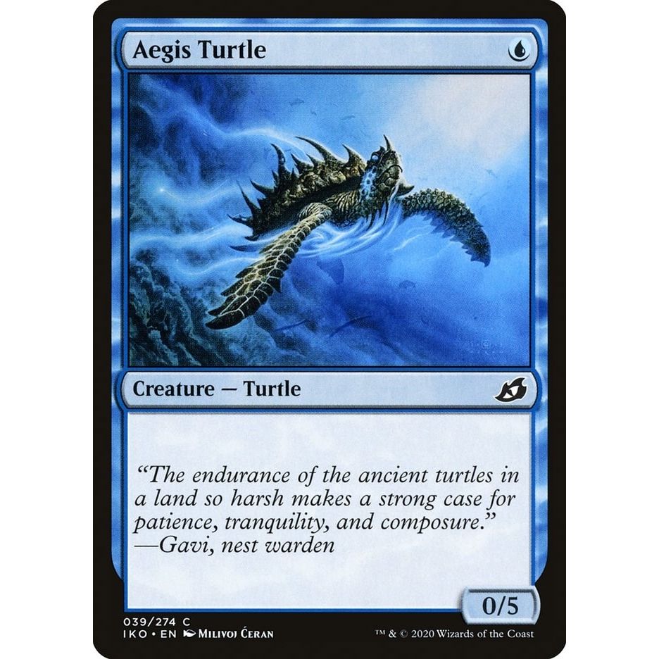 Image for Aegis Turtle (39) (IKO) - Magic: The Gathering