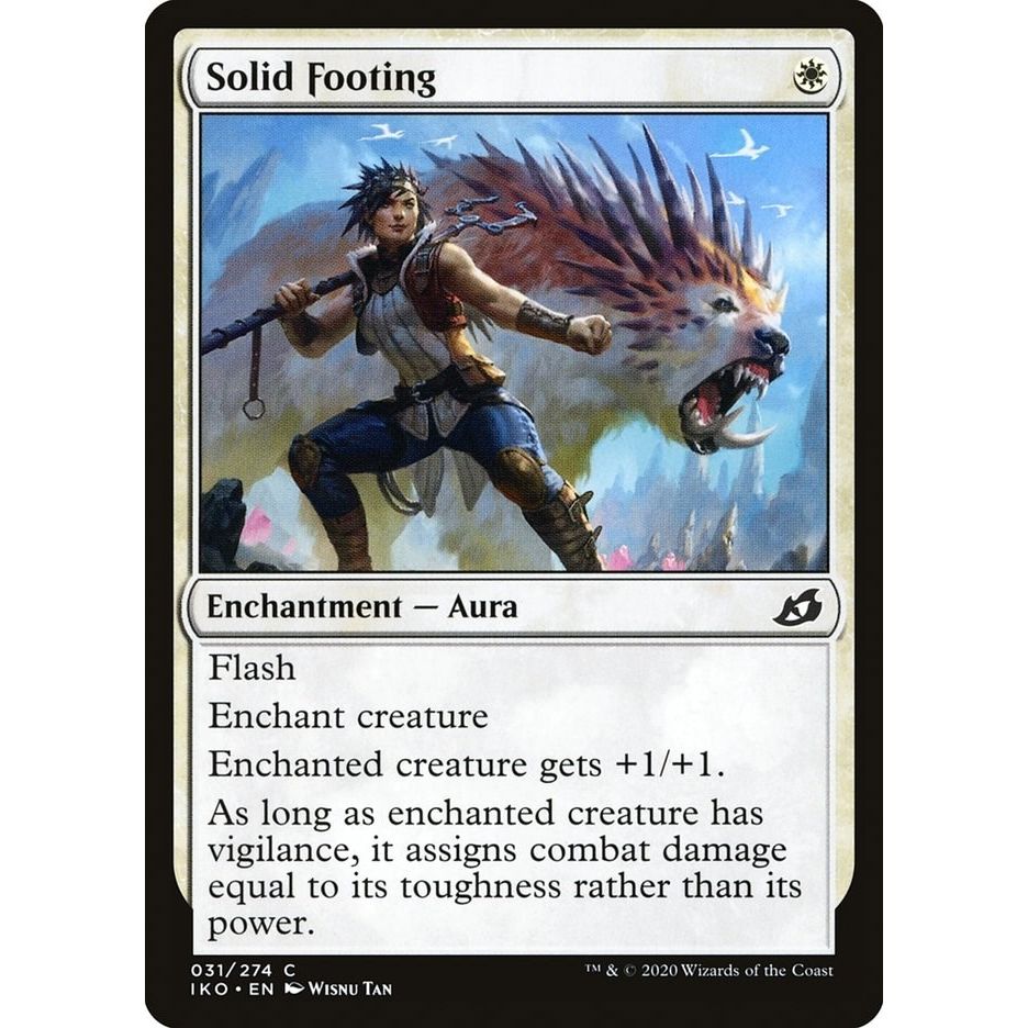 Image for Solid Footing (31) (IKO) - Magic: The Gathering