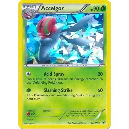 Image for Accelgor - 12/101 (Cracked Ice Holo) (012/101) (PR) - Pokemon