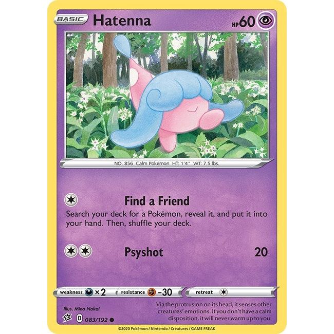 Image for Hatenna (083/192) (SWSH02) - Pokemon