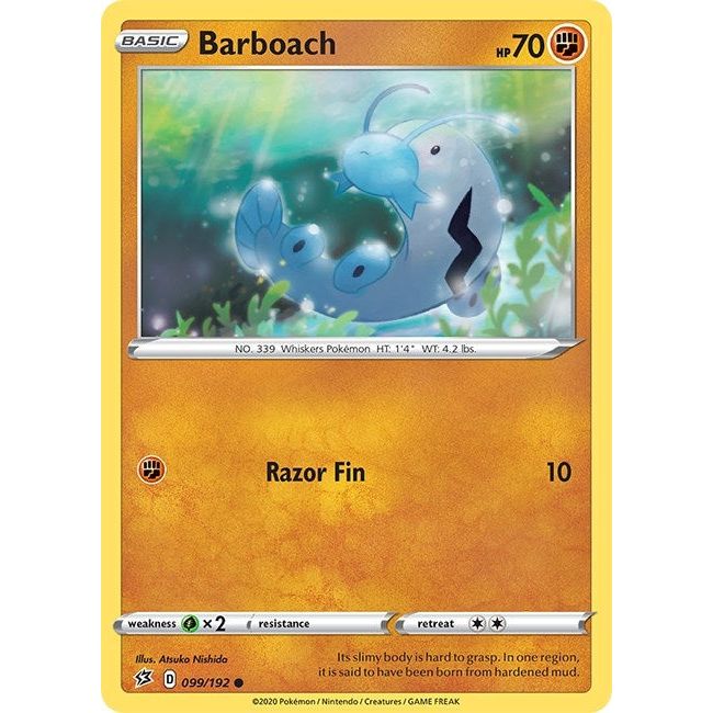 Image for Barboach (099/192) (SWSH02) - Pokemon