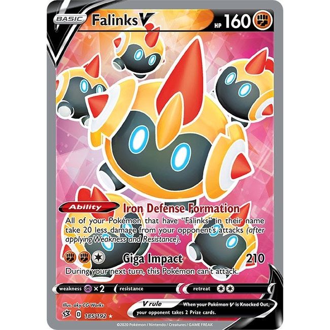 Image for Falinks V (Full Art) (185/192) (SWSH02) - Pokemon