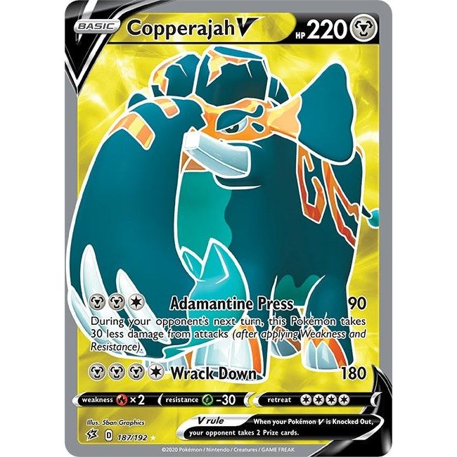 Image for Copperajah V (Full Art) (187/192) (SWSH02) - Pokemon