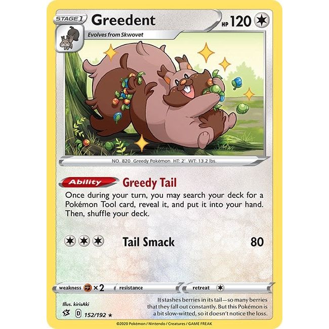 Image for Greedent (152/192) (SWSH02) - Pokemon