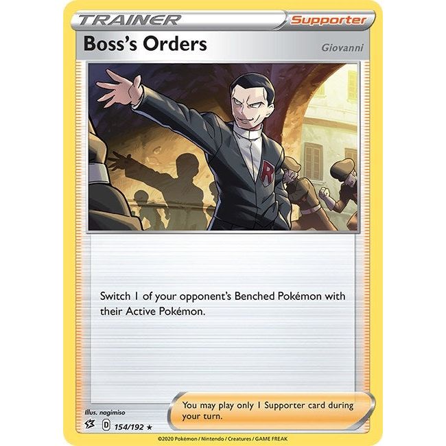 Image for Boss's Orders (154/192) (SWSH02) - Pokemon