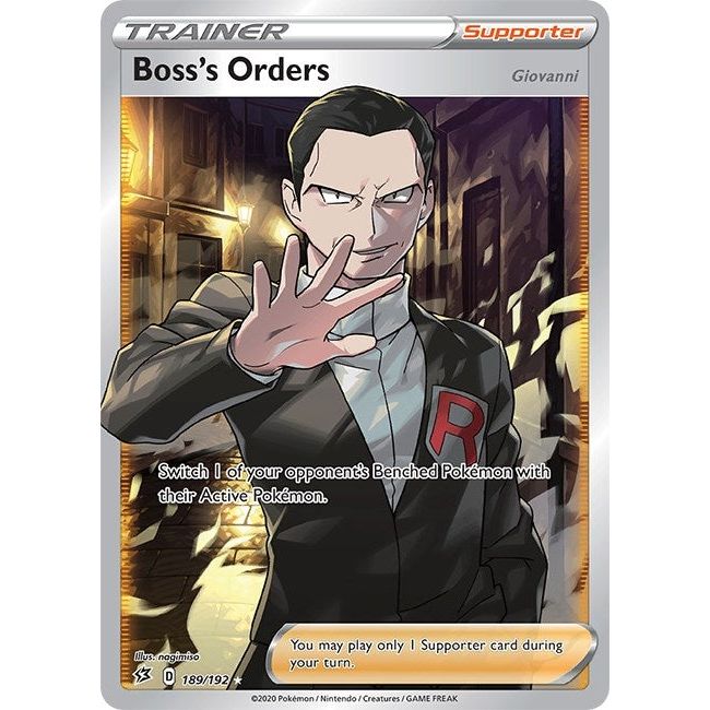 Image for Boss's Orders (Full Art) (189/192) (SWSH02) - Pokemon
