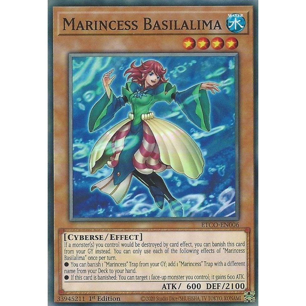 Image for Marincess Basilalima (ETCO-EN006) (ETCO) - YuGiOh