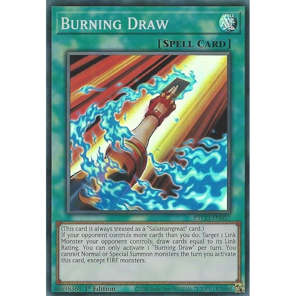 Image for Burning Draw (ETCO-EN057) (ETCO) - YuGiOh