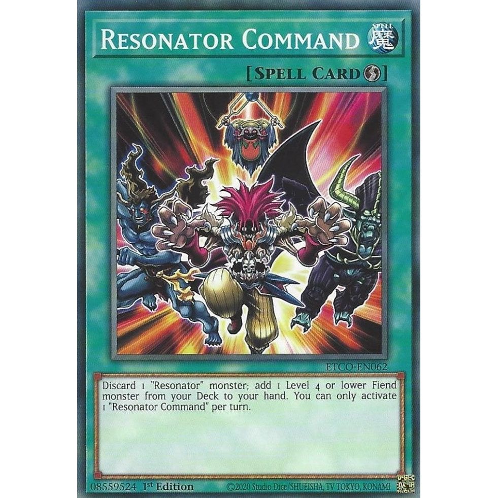 Image for Resonator Command (ETCO-EN062) (ETCO) - YuGiOh