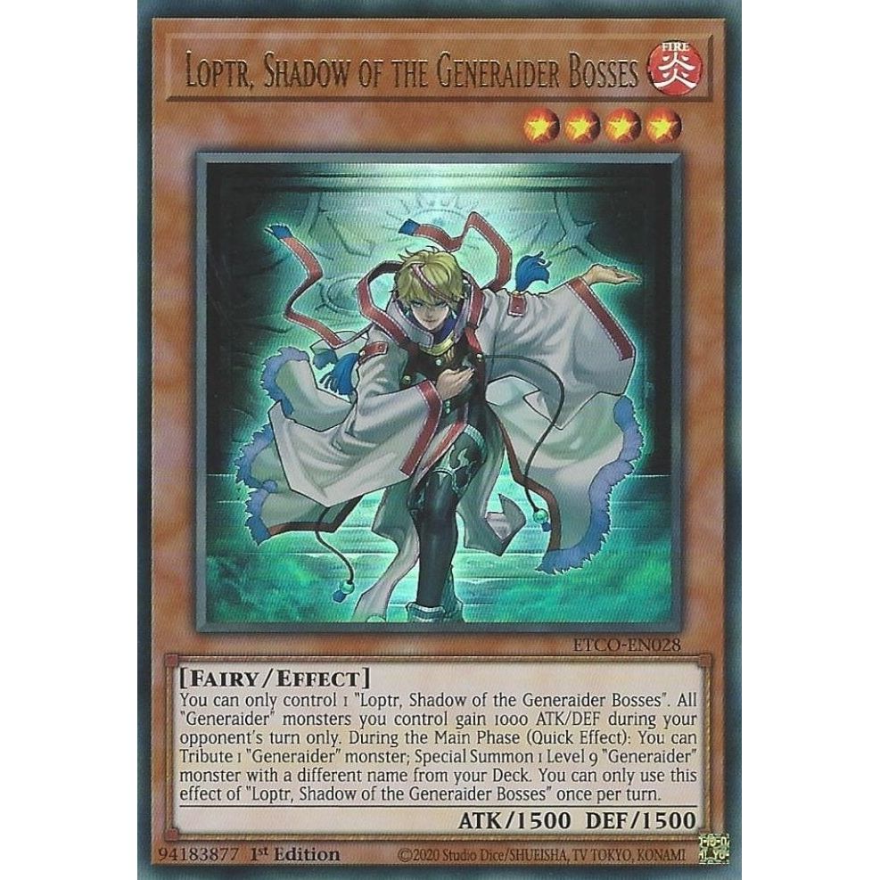 Image for Loptr, Shadow of the Generaider Bosses (ETCO-EN028) (ETCO) - YuGiOh