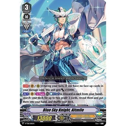 Image for Blue Sky Knight, Altmile (RRR Foil) (V-TD11/001EN) (V-TD11) - Cardfight Vanguard