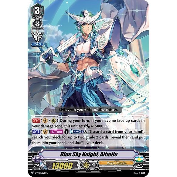 Image for Blue Sky Knight, Altmile (V-TD11/001EN) (V-TD11) - Cardfight Vanguard