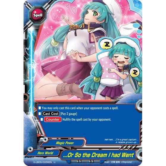 Image for ...Or So the Dream I had Went (S-UB05/0056EN) (S-UB05) - Future Card BuddyFight