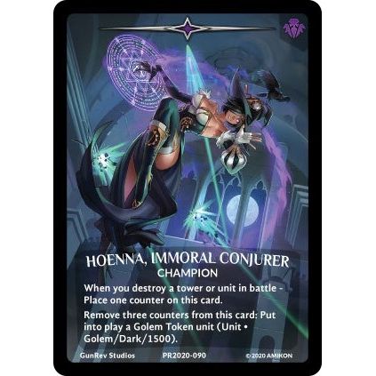 Image for Hoenna, Immoral Conjurer - PR2020-090 (Alternate Art) (PR2020-090) (PR) - Argent Saga TCG