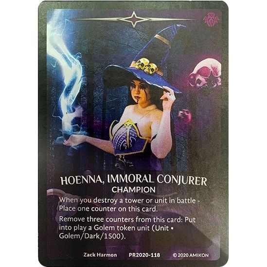 Image for Hoenna, Immoral Conjurer - PR2020-118 (Alternate Art) (PR2020-118) (PR) - Argent Saga TCG