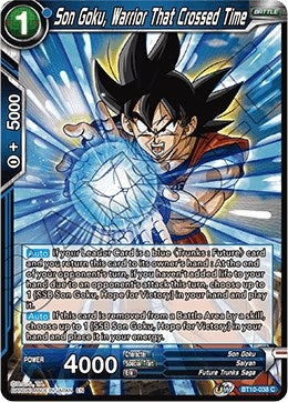Image for Son Goku, Warrior That Crossed Time (BT10-038) (DBS-B10) - Dragon Ball Super: Masters