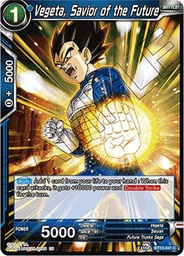 Image for Vegeta, Savior of the Future (BT10-041) (DBS-B10) - Dragon Ball Super: Masters