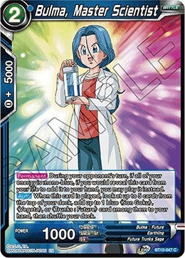 Image for Bulma, Master Scientist (BT10-047) (DBS-B10) - Dragon Ball Super: Masters