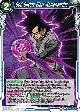 Image for God-Slicing Black Kamehameha (BT10-057) (DBS-B10) - Dragon Ball Super: Masters