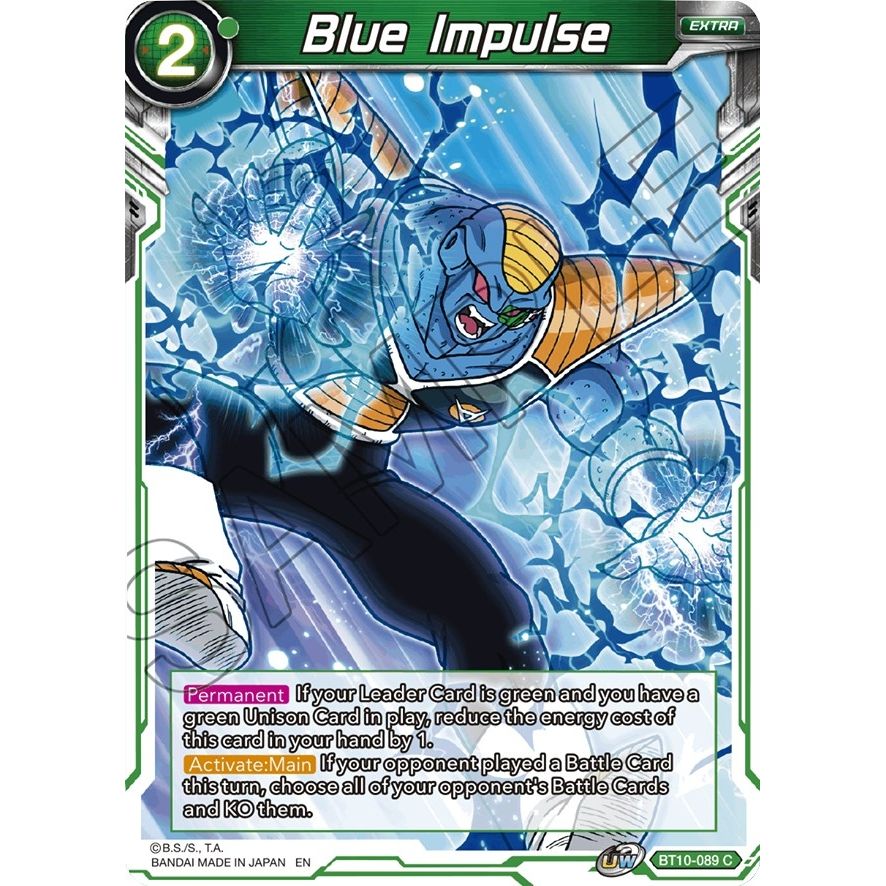 Image for Blue Impulse (BT10-089) (DBS-B10) - Dragon Ball Super: Masters