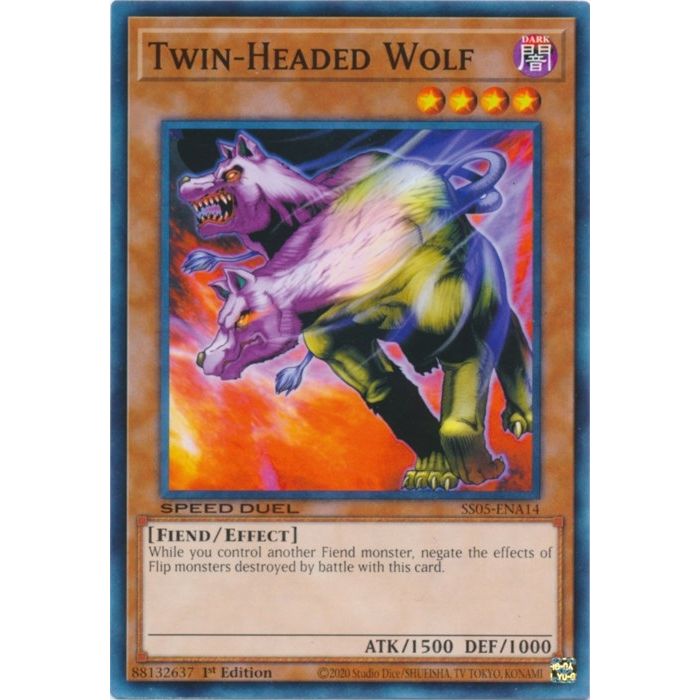 Image for Twin-Headed Wolf (SS05-ENA14) (SS05) - YuGiOh