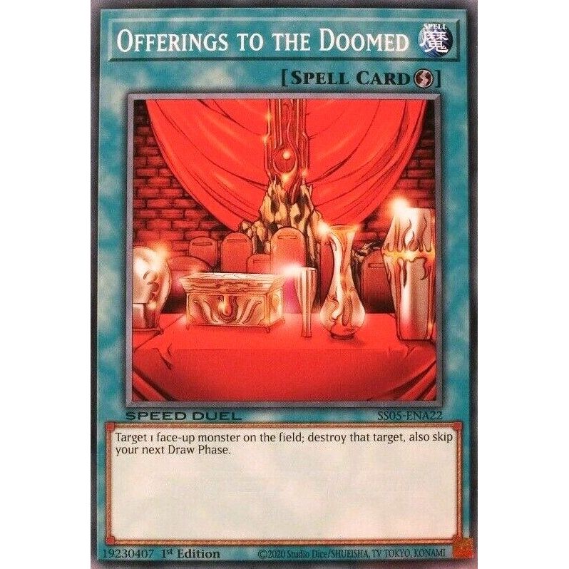 Image for Offerings to the Doomed (SS05-ENA22) (SS05) - YuGiOh