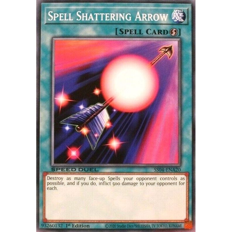 Image for Spell Shattering Arrow (SS04-ENA20) (SS04) - YuGiOh