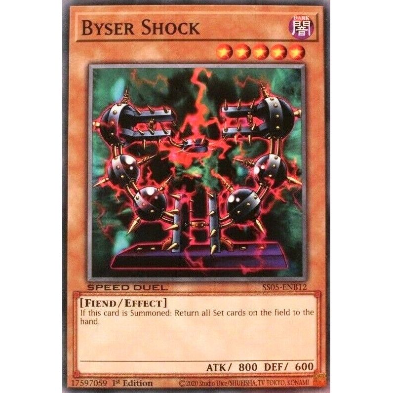 Image for Byser Shock (SS05-ENB12) (SS05) - YuGiOh
